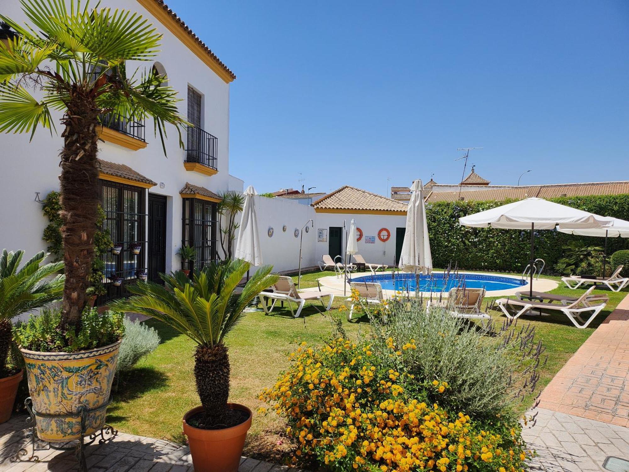 Hostal Hacienda Olontigi Aznalcázar Exterior foto